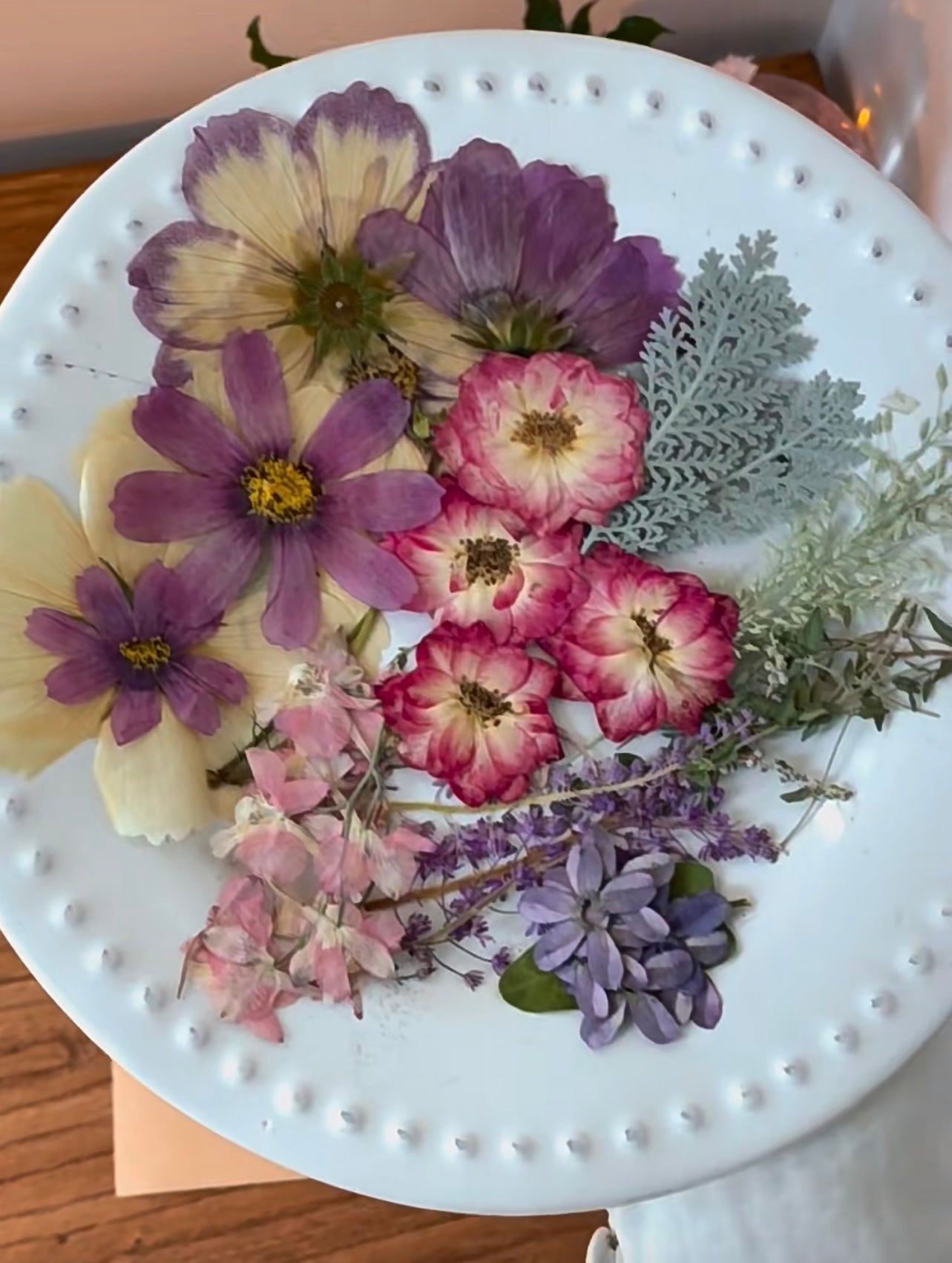 Pressed Flower Frame Artwork Class