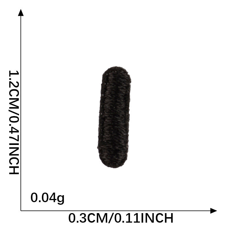 Letter Patch - Black