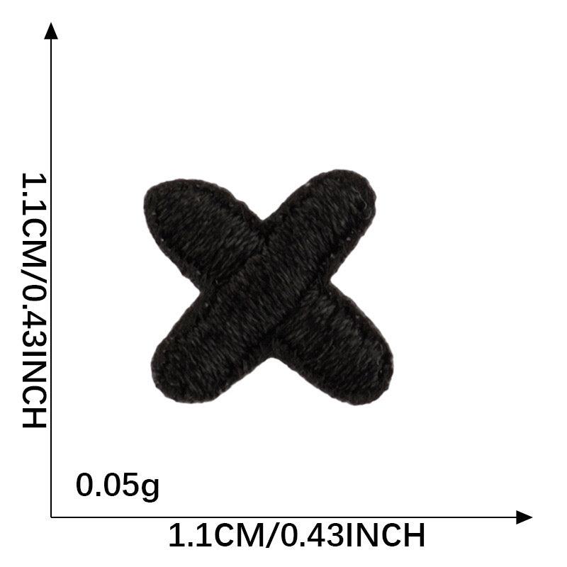 Letter Patch - Black